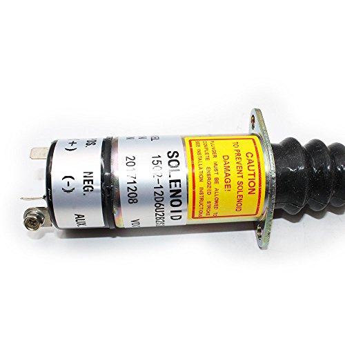 Koauto 1502 Series Fuel Shutdown Solenoid Voltave 12V For Woodward 307-2546