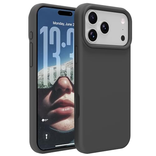 Image of iPhone 17 pro /18 pro Case Silicone(Black, 17 pro)
