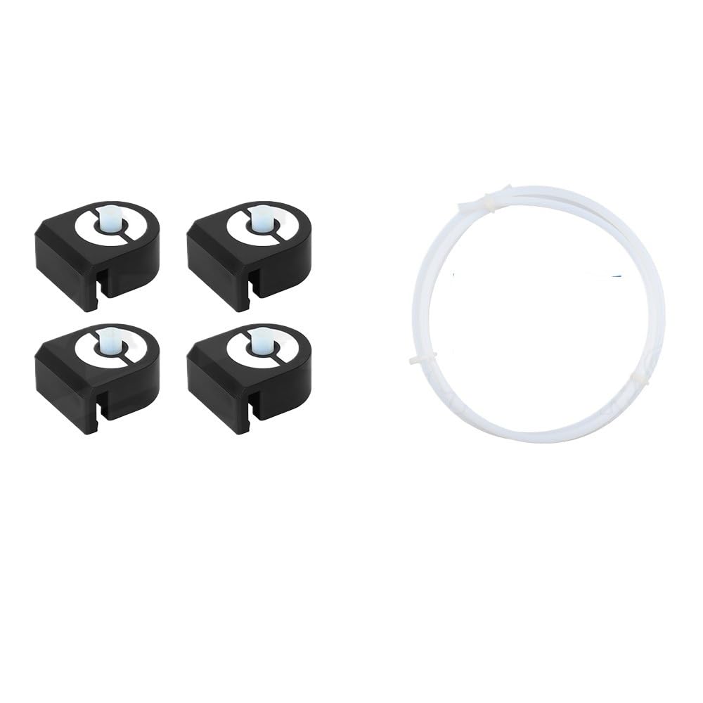 AMS 2 Pro Feed Port Protector P2S/H2D/H2S 4pcs 8pcs 4mm OD PTFE White and Pipe Cutter kit Compatible with 3D printer accessories(Protecto Kit,4 kit)