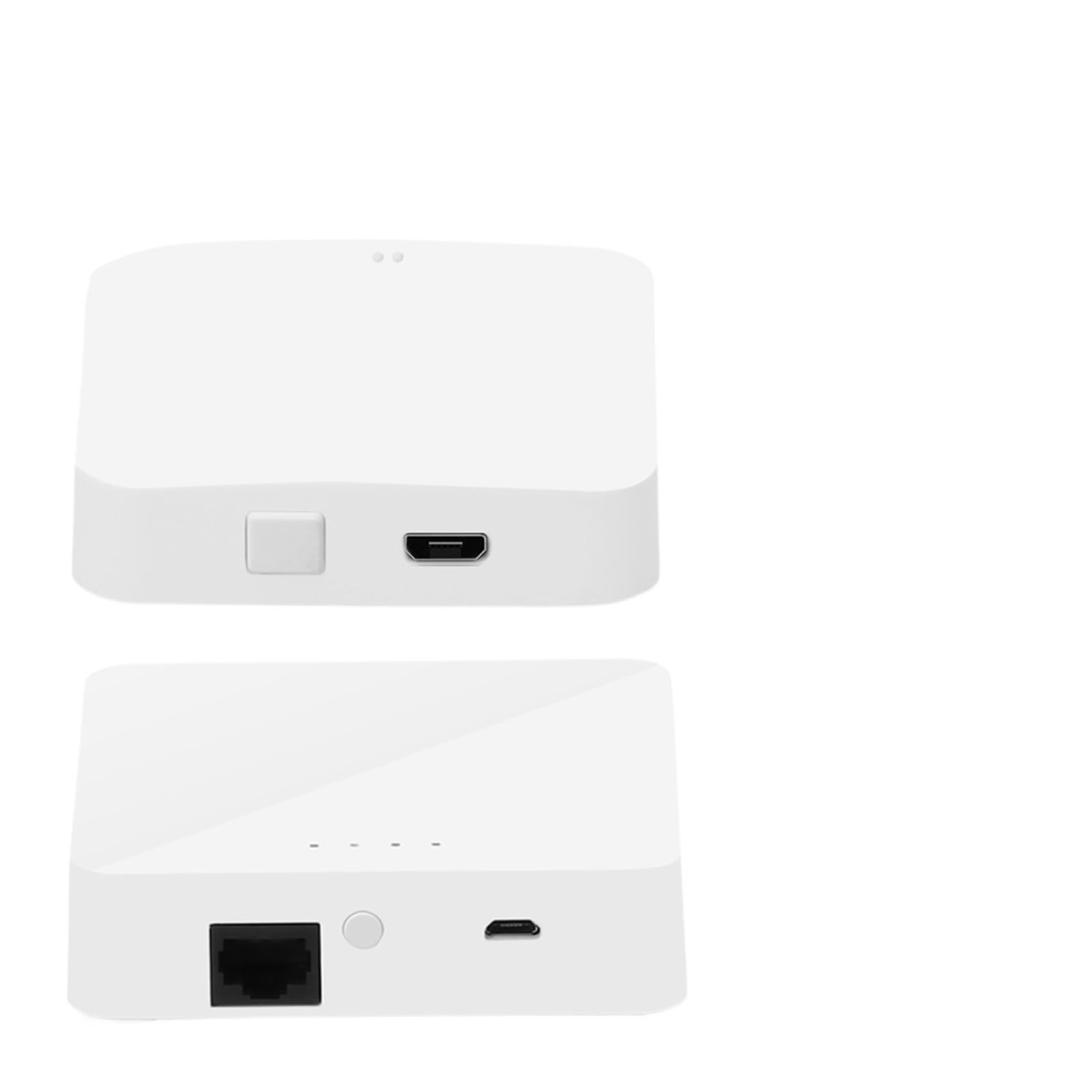 MYRRHE 1PCS Gateway HUB Wireless Smart Home Bridge Smart Life Pilot zdalnego sterowania (Color : ZigBee Gateway, Size : Wired)