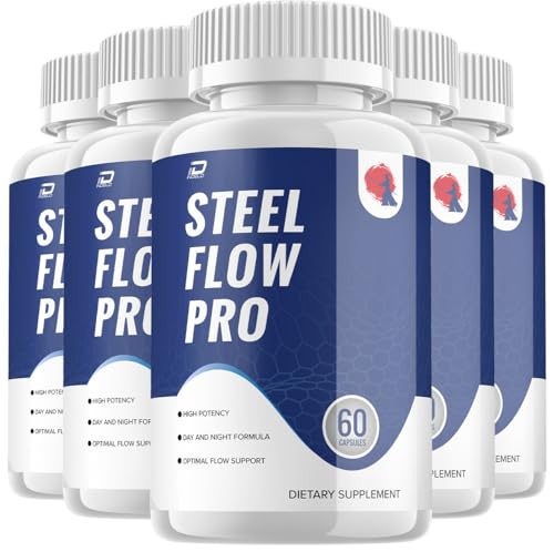 Steel Flow Pro Supplement – SteelFlow Pro Capsule Advanced Formula Health Reviews (5 Pack - 300 Capsules)