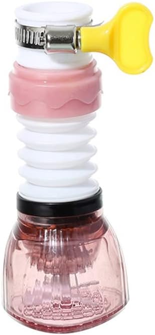 360 Degree Swivel Faucet Extender Adapter Universal Faucet Sprayer Nozzle Retractable Faucet Extender(D)