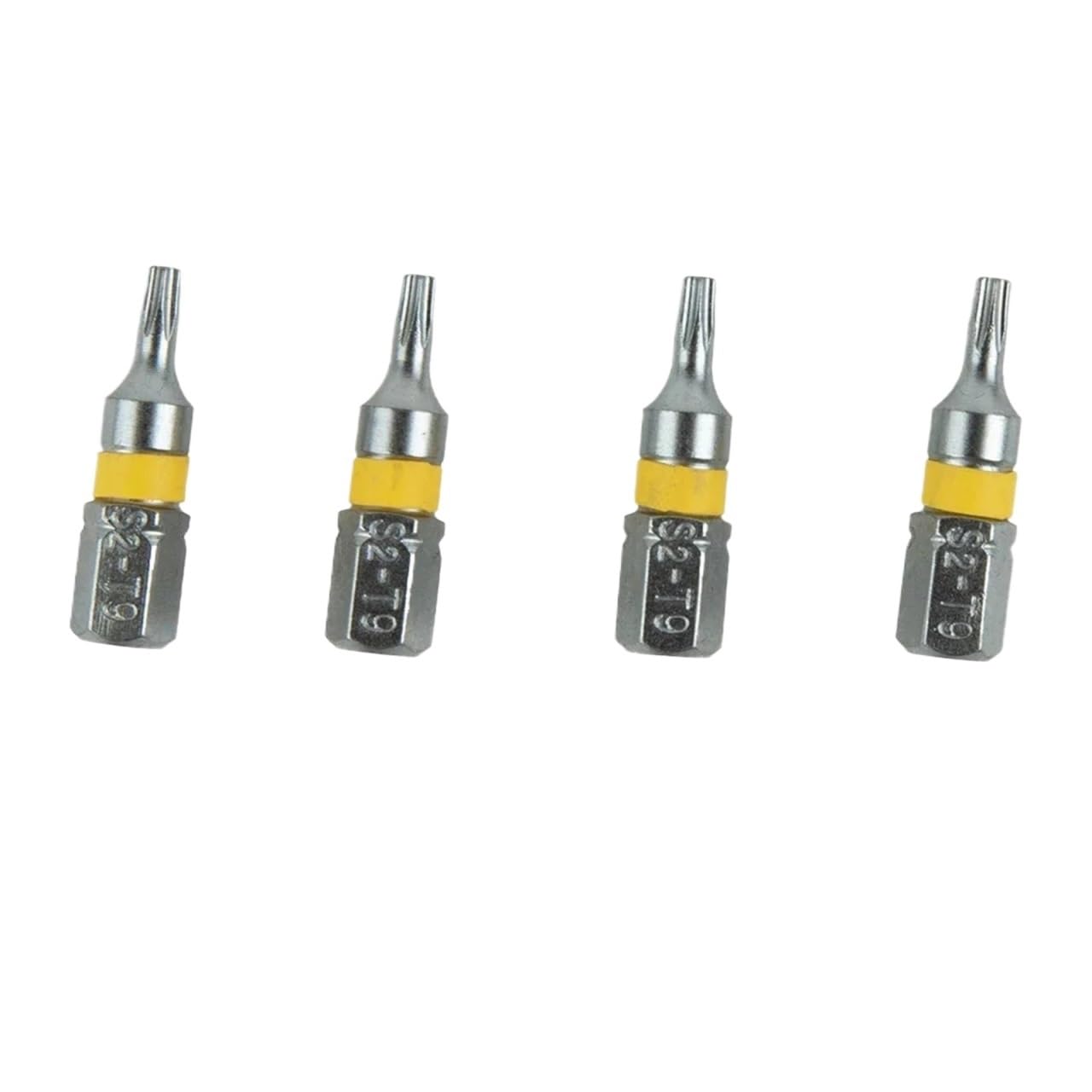 RUAJOGYNVM Hexagonal Bit 40Pcs 25mm T6-T40 Magnetic Torx Screwdriver Bits Set Screwdriver Head Hand Tool for Power Tool(T9) RUAJOGYNVM