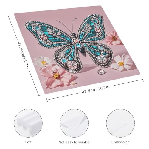 Servilletas de Tela Cuadradas 18x18 Pulgadas Pack x2 miniatura 2