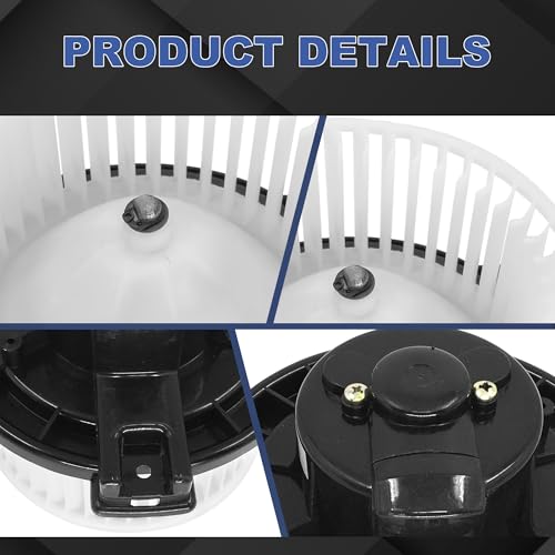 Image of PartsFlow Blower Motor With Fan Cage For 1998-2002 Honda Accord For 1999-2004 Odyssey For 2003-2008 Pilot For 2001-2006 Acura MDX 700002