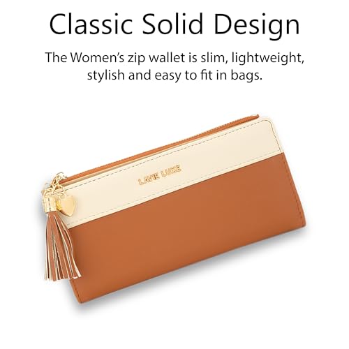 Image of Lavie Luxe Women's Safain24 Long Bifold Wallet