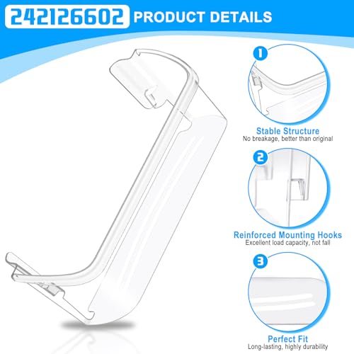 image for ALVAR UPGRADED 242126602 Refrigerator Door Bin Shelf Replacement For F