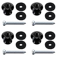 Strong Compatibility: Our guitar strap button offers exceptional compatibility. It can be applied as a standalone strap button or compatible with Dunlop Straplok button, allowing for quick interchange of multiple guitar straps. This eliminates the ne...