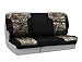 Coverking Rear 60/40 Bench Custom Fit Seat Cover for Select Honda Civic Models - Neosupreme Camo Real Tree (Xtra with Black Sides)