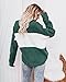 ANCAPELION Women’s Christmas Sweater Pullover Jumpers Turtleneck Cable Green Sweater Pullover Long Sleeve Knitted Basic Sweatshirt for Women