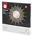 Produktbild Rayher 62917000 Bastelset Sonnenspiegel mit Holzstrahlen, groß, Gesamtdurchmesser 63 cm, Spiegel 20 cm Ø, Wandspiegel, Dekospiegel, Natur