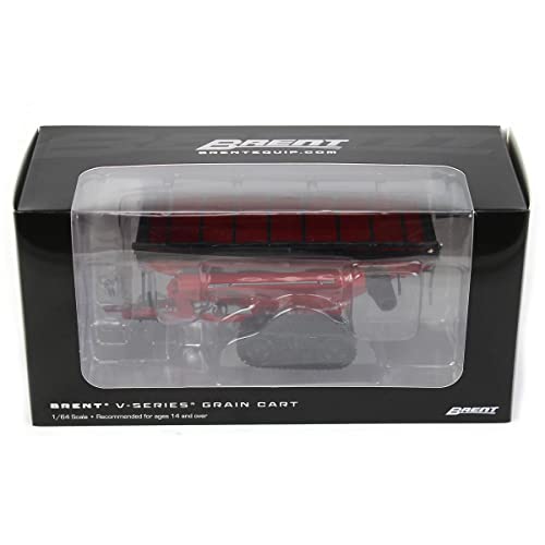 Spec Cast 1/64 Red Brent V1300 Grain Cart miniatura 5