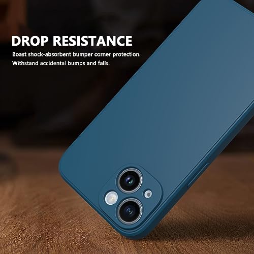 Image of for iPhone 14 Plus Case Dark Blue, Scratch Resistant with Soft Touch, Slim Thin Phone Cover for iPhone 14 Plus 6.7 inch