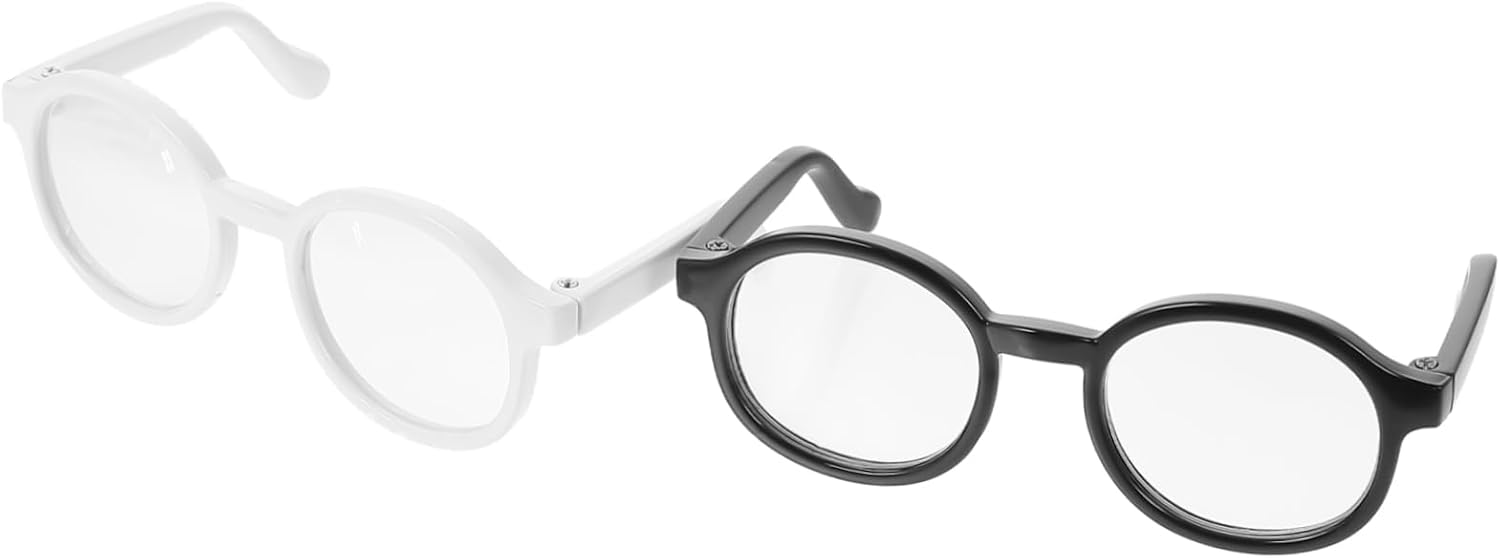 2Pcs Dog Glasses Plastic PET Eyewear...