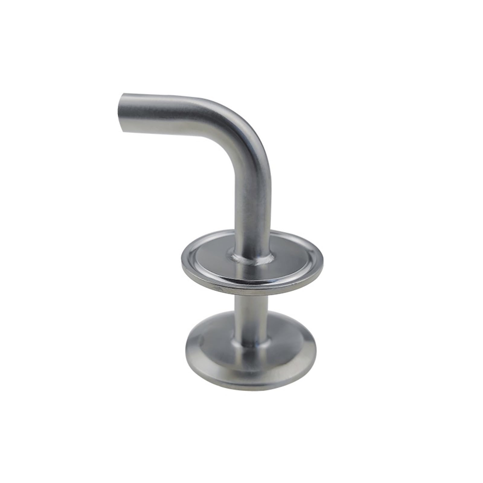 VXAXPOHZA 1.5” TC x 1.5” TC x 1/2” Tube Tri Whirlpool Tube Tri Clamp Racking Arm 12.7mm OD