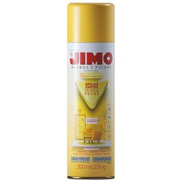 JIMO Combate Ácaros Pulgas Carrapatos Interrompe Crescimento Sem Fragrância Aerossol 300ml
