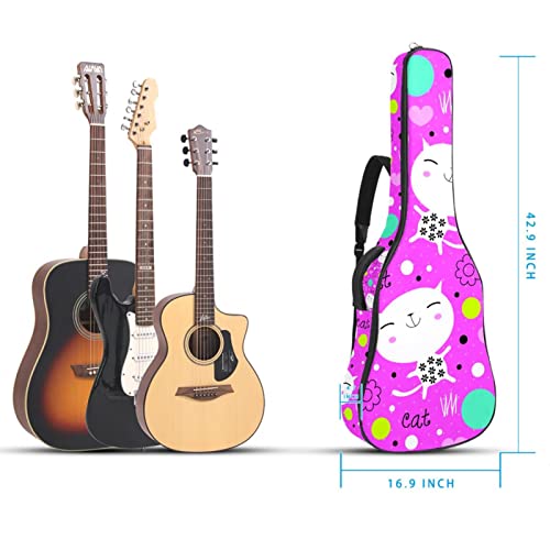 Housse pour guitare acoustique – Motif nuages et arc-en-ciel – Épaisseur : 1 cm – Étanche – 101,6 cm – 106,1 cm… - Les Beatles, Paul McCartney, John Lennon, RIngo Starr, George Harrison Housse pour guitare acoustique - Motif nuages et arc-en-ciel - Épaisseur : 1 cm - Étanche - 101,6 cm - 106,1 cm… – Image 6