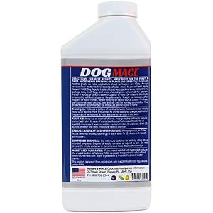 Nature’s MACE 40oz Concentrate Dog Repellent Spray, Keep Dogs Out of Your Lawn and Garden, Dog Training Corrector, Stop Chewing Dog Spray, Safe Around Kids, Pets, & Plants, 15,000 Sq Ft Nature’s MACE 40oz Concentrate Dog Repellent Spray, Keep Dogs Out of Your Lawn and Garden, Dog Training Corrector, Stop Chewing Dog Spray, Safe Around Kids, Pets, & Plants, 15,000 Sq Ft