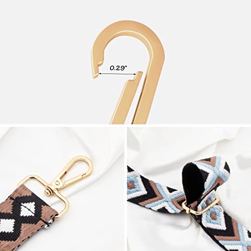 Image of Adjustable Handbag Strap Wide Purse Strap Replacement Shoulder Crossbody Bag Strap