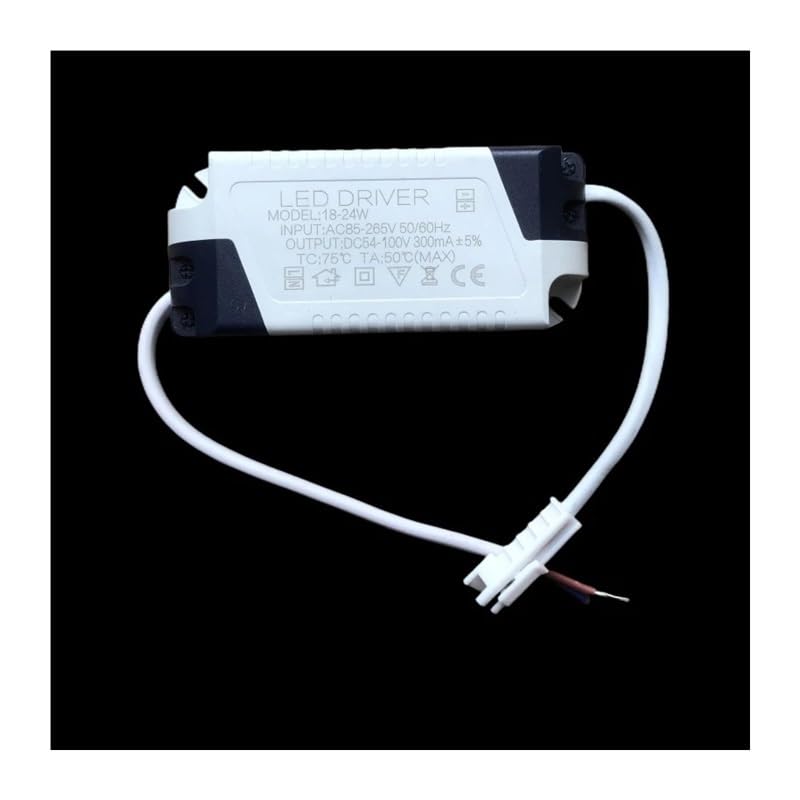 LED Driver 300ma 1-3W 3-5W 4-7W 8-12W 12-18W 18-24W LED Constant Current Driver Power Unit Supply for LED Bulb Transformer(36W 300ma)