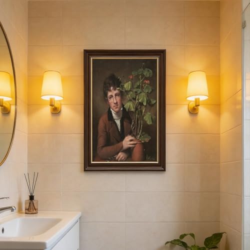 Toile Rubens Peale With A Geranium cadre déco salon et bureau - 7