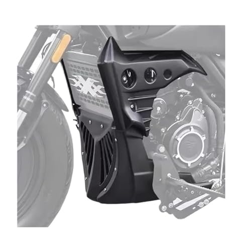 バイク用 エンジンガード VOGE CU525 改造エンジン保護プレート 下部デフレクター メタルシャーシ装飾アクセサリーに適合 エンジンガード(Fully enclosed)