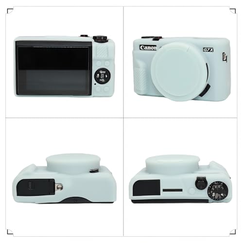 Funda para Canon Powershot G7X Mark II silicona verde miniatura 3