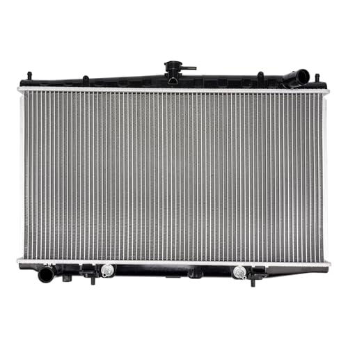 Image of PHILTOP Core Radiator Compatible with 1997-2001 Altima 2.4L, 1993-1996 Altima Transmission Oil Cooler Included