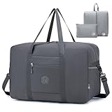 SPAHER Borsone 55x35x25 KLM Air France Transavia Bagaglio a Mano Borsa da Viaggio Cabina Palestra Pieghevole 50L Borsa a Mano Travel Duffle Bag