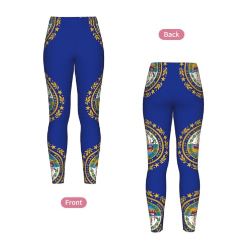 Leggings para mujer New Hampshire pantalones deportivos elásticos mallas gimnasio y running 4