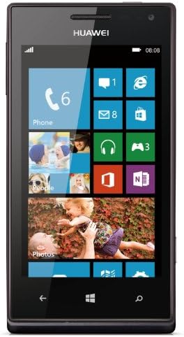 Huawei Ascend W1 Smartphone Touch, Fotocamera da 5 Megapixel, Wi-Fi, Nero [Italia]