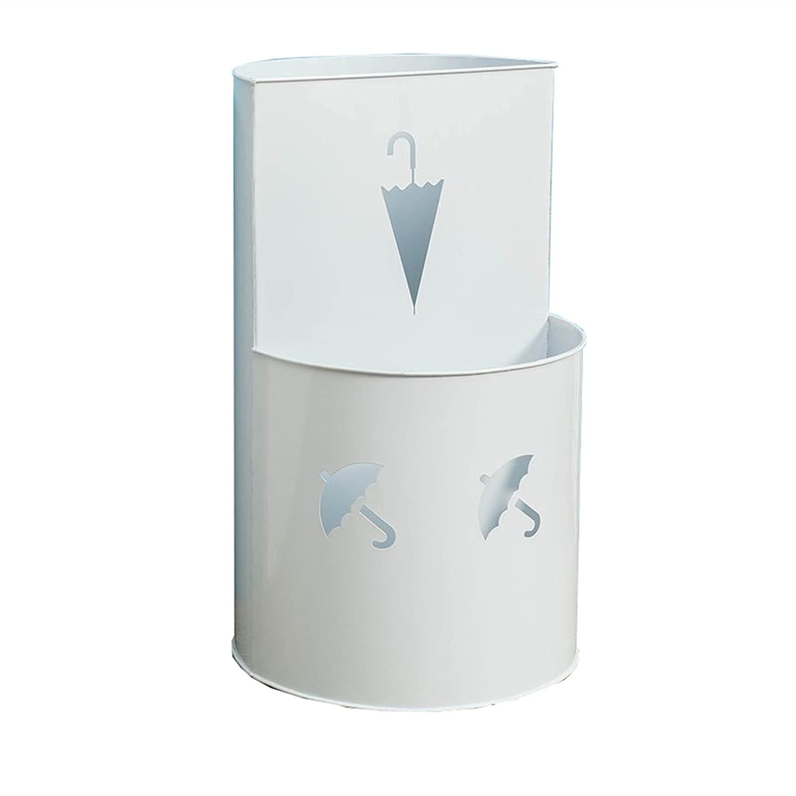 Porte-parapluie d'intérieur moderne en fer avec colonne de rangement pour équipement de pluie