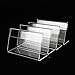 KCHEX Mini Sign Display Holder Price Card Tag Label Counter Top Stand Case 7cm x 4cm (30)