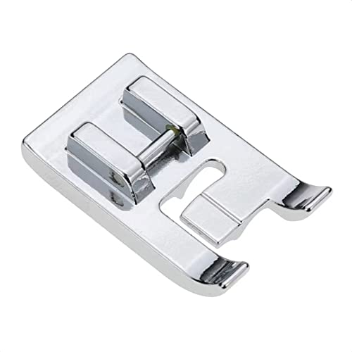 TISEKER 7mm Double Piping Presser Foot for All Low Shank