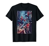 Marvel Spider-Man: No Way Home Spider-Men Jump Camiseta