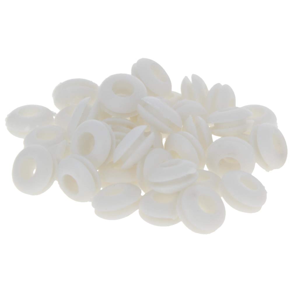 Rubber Grommet 100Pcs 6mm Inner Dia Oil Resistant