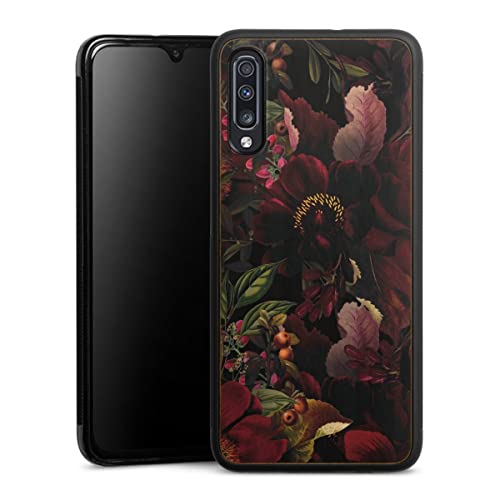 Coque en bois pour Samsung Galaxy A70s DeinDesign Utart Fleurs