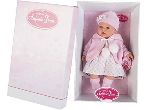 Antonio Juan- Muñeca Petit Gorra, Rosa, 27cm (5931221)