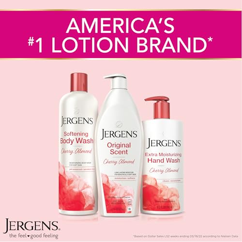 Image of Jergens Original Scent Cherry Almond Moisturizer Lotion, 21 Ounce