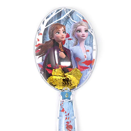 Frozen 2 Girls Gold Leaf Confetti Hair Brush, Gold #TOP2