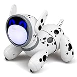 Silverlit Jiggo Interactive Dancing Pet Robot Toy for Kids with Remote Control, Sound and Touch Reactions | Colour Changing LED Face Shows Emotions | Includes Fun Mushake Game Mode | Ages 5 Plus