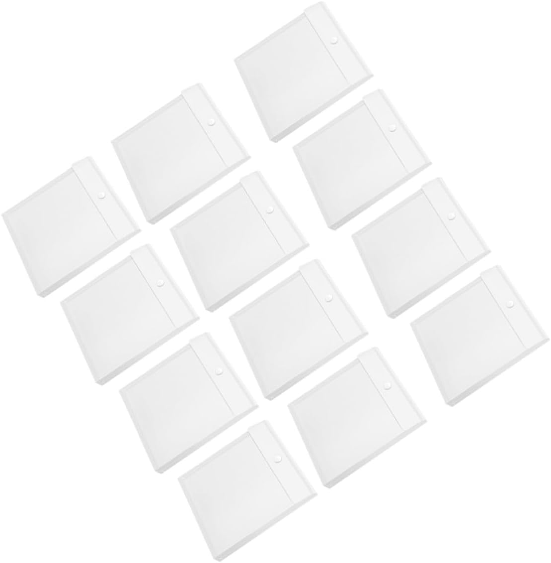 12 Pack Storage Bags PP Scrapbook Paper for Documents