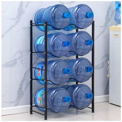 Botellero Resistente para 5 Botellas: botellero Desmontable de Acero al Carbono con Patas Antideslizantes, Adecuado para cocinas y oficinas, Que Ahorra Espacio.