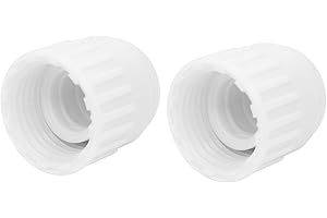 Plastic Cap Fitting, 1/2&quot; Female End Cap Terminator, Drain Cap, Rv Pex...