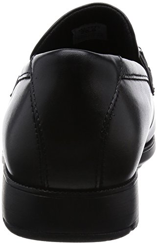 [texcy luxe]Leather Lightweight Bitcoin Loafers Slip-On Oxfords men shoes Black 25.03