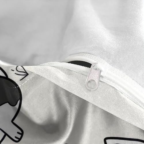 Parure de lit chat hypoallergique pour adolescent souffrant d'allergies - 8