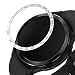 Produktbild kwmobile Schutzring kompatibel mit Samsung Galaxy Watch 4 Classic (46mm) - Bezel Ring Lünette mit Tachymeter Skala Silber Schwarz