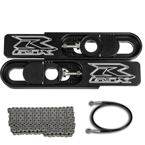 FTD Customs GSXR 1000 Swingarm Extensions Black Engraved - Fits 2005-2006 GSXR 1000 - Made in USA (4.5-9