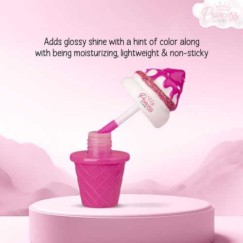 Princess Wonderland Lip Care Combo Kit - Pre-Teen Girls, Contains Snowball Lip Balm 3g & Icecream Lip Gloss 8ml, Glossy Shine, Nourishing and Moisturizing Effect - No Parabens,... - Image 4