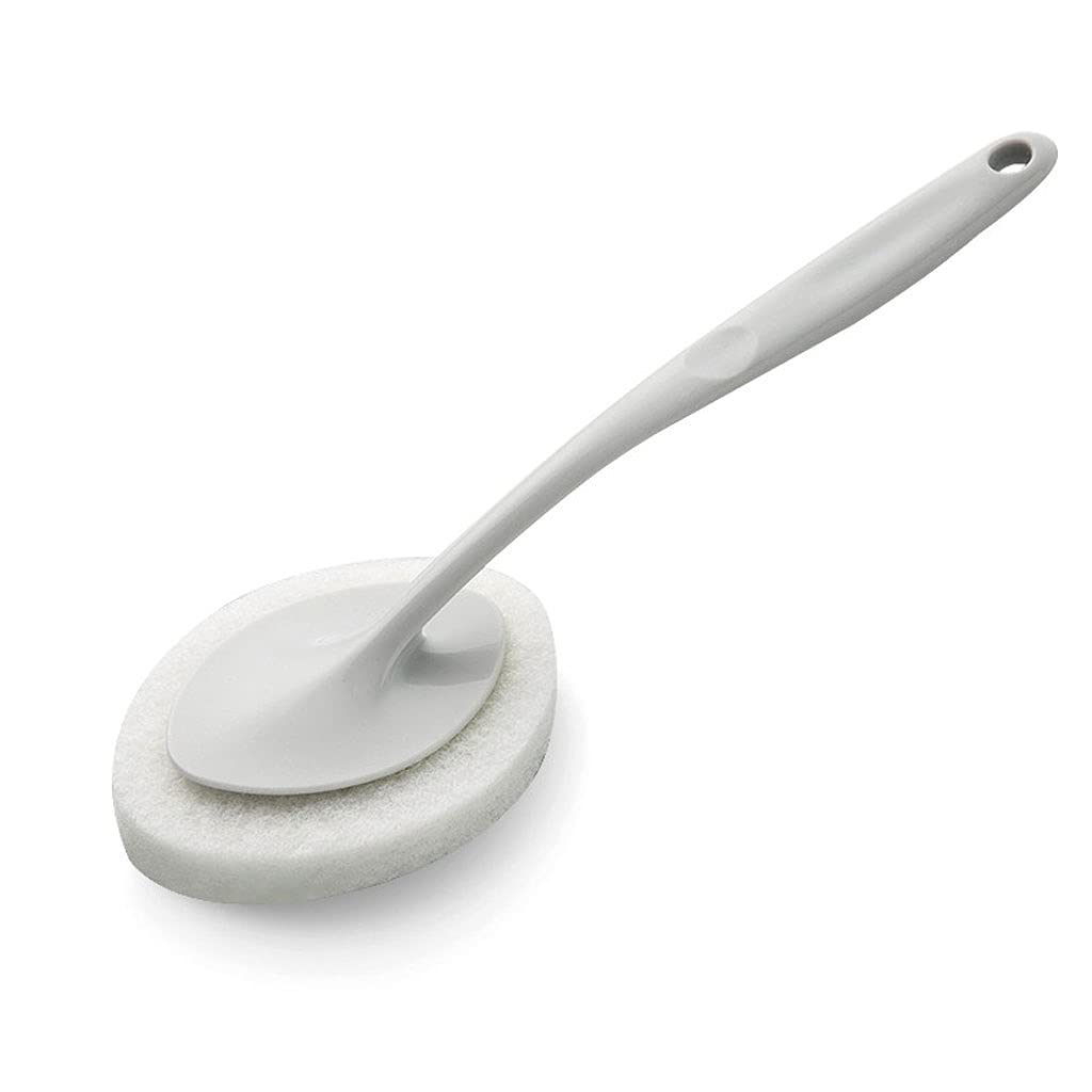 Escobilla Baño/Escobilla y Portaescobillas de Baño Escobilla De Baño Multifuncional, Escobilla De Baño De Mango Largo, Escobilla De Baño De Doble Uso De Color Sólido for Cocina Y Baño, Escobilla De Ba